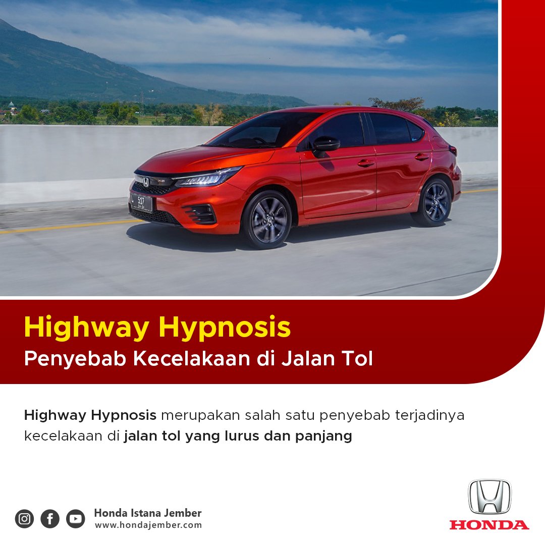 Kenali Highway Hypnosis, Penyebab Kecelakaan di Jalan Tol