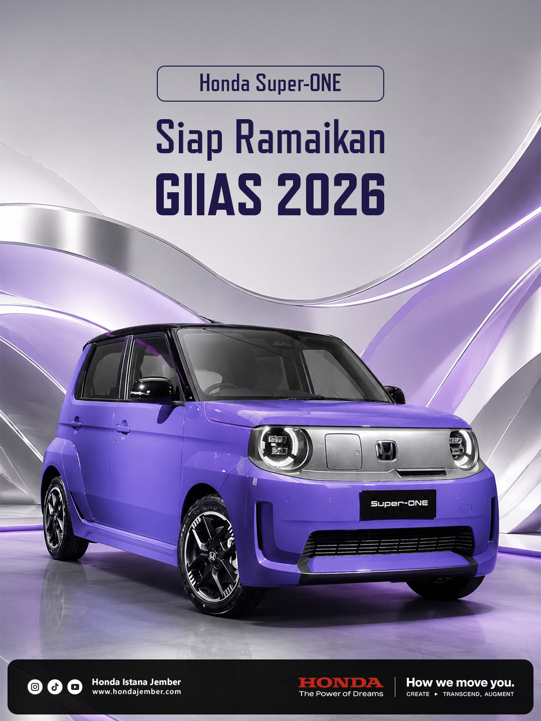 Honda Super-ONE siap meramaikan GIIAS 2026