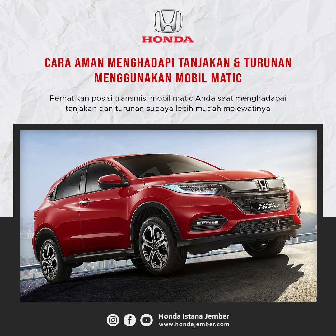 Cara Menghadapi Tanjakan & Turunan dengan Mobil Matic