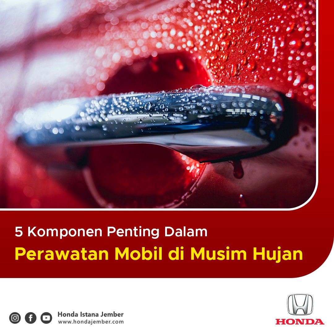 Perawatan Mobil di Musim Hujan