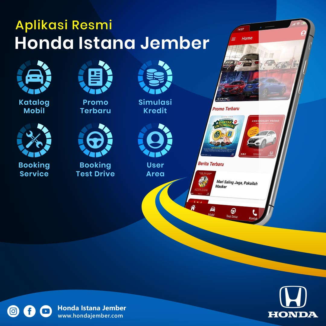 Aplikasi Honda Istana Jember