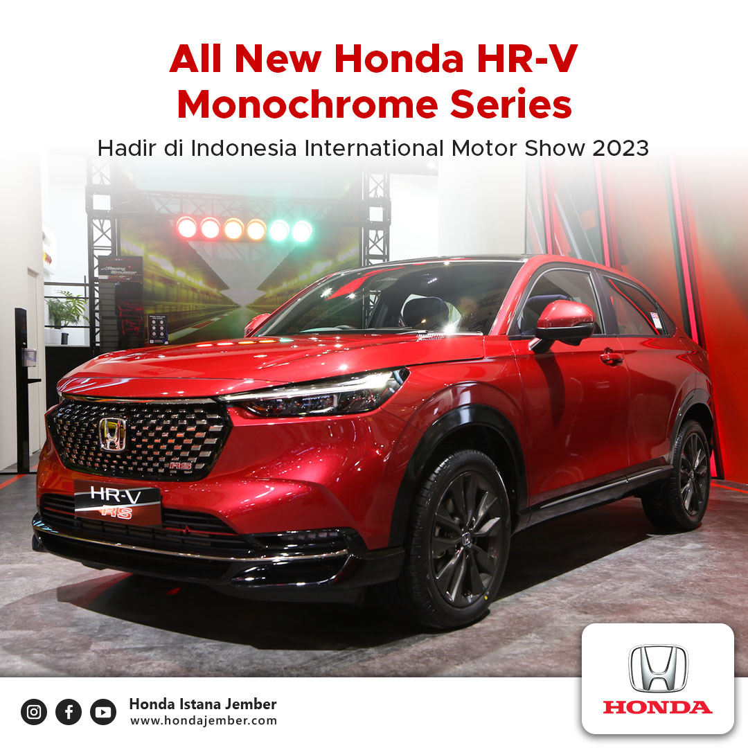 All New Honda HR-V Monochrome Series