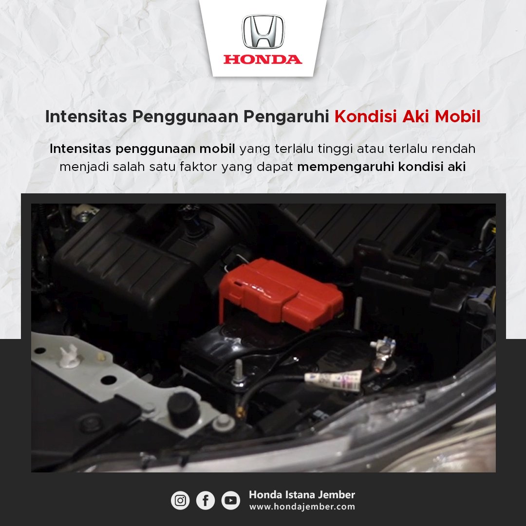 Intensitas Penggunaan Pengaruhi Kondisi Aki Mobil