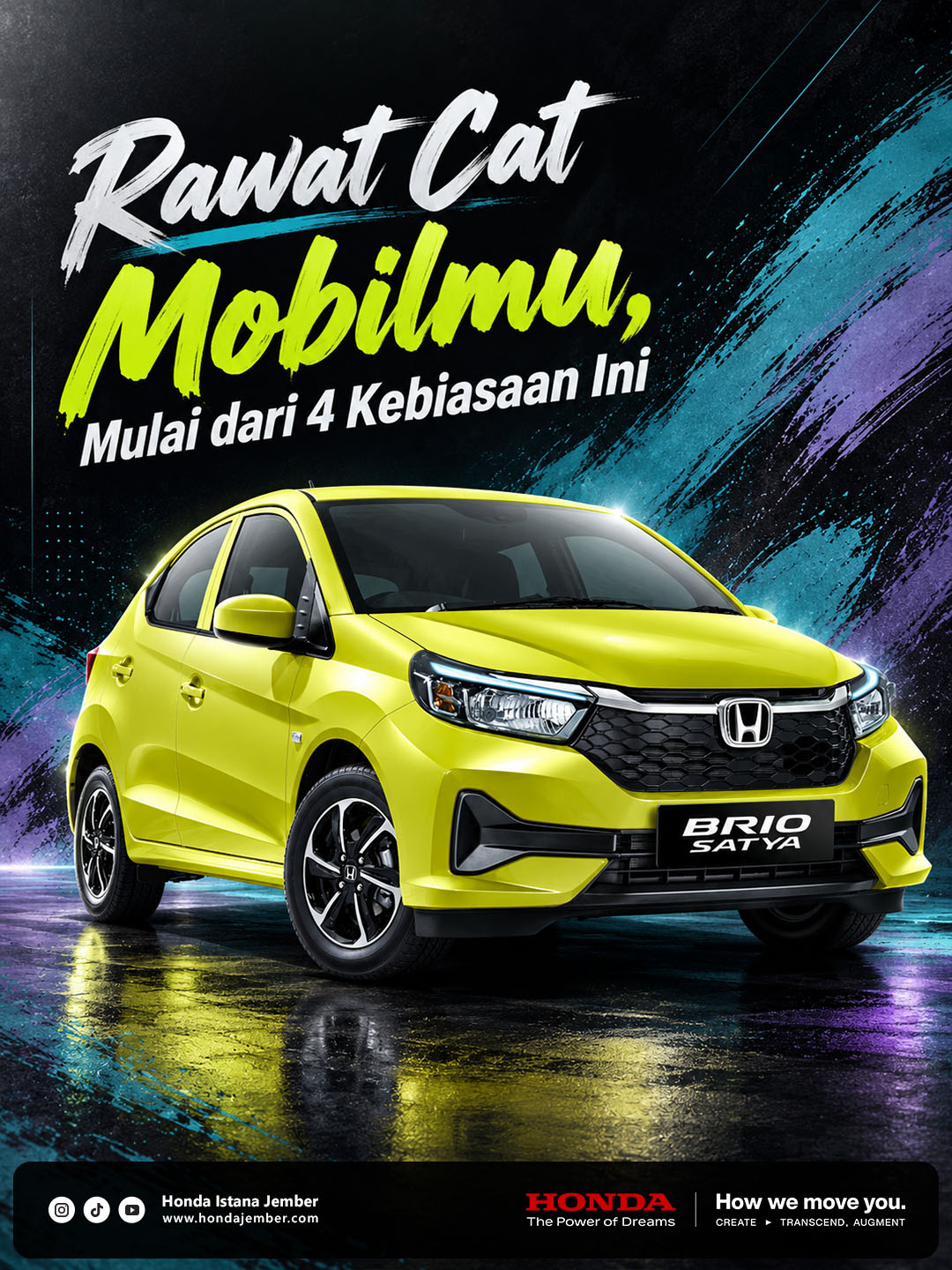 Cara merawat cat mobil