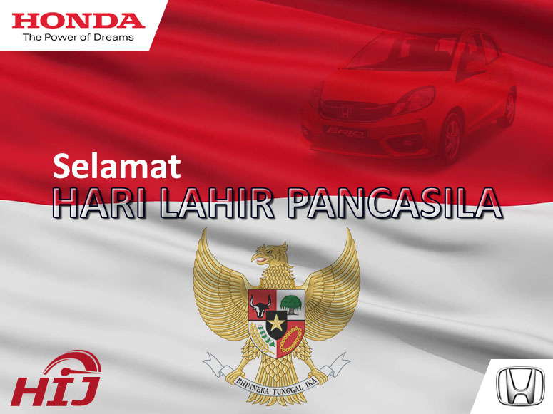 Hari Lahir Pancasila - Honda Istana Jember