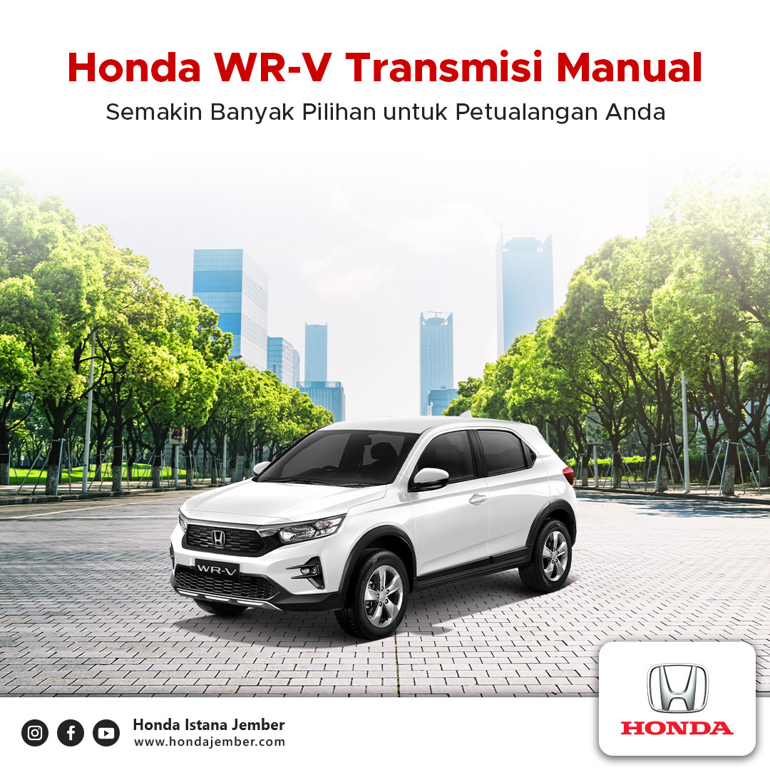 Honda WR-V Transmisi Manual