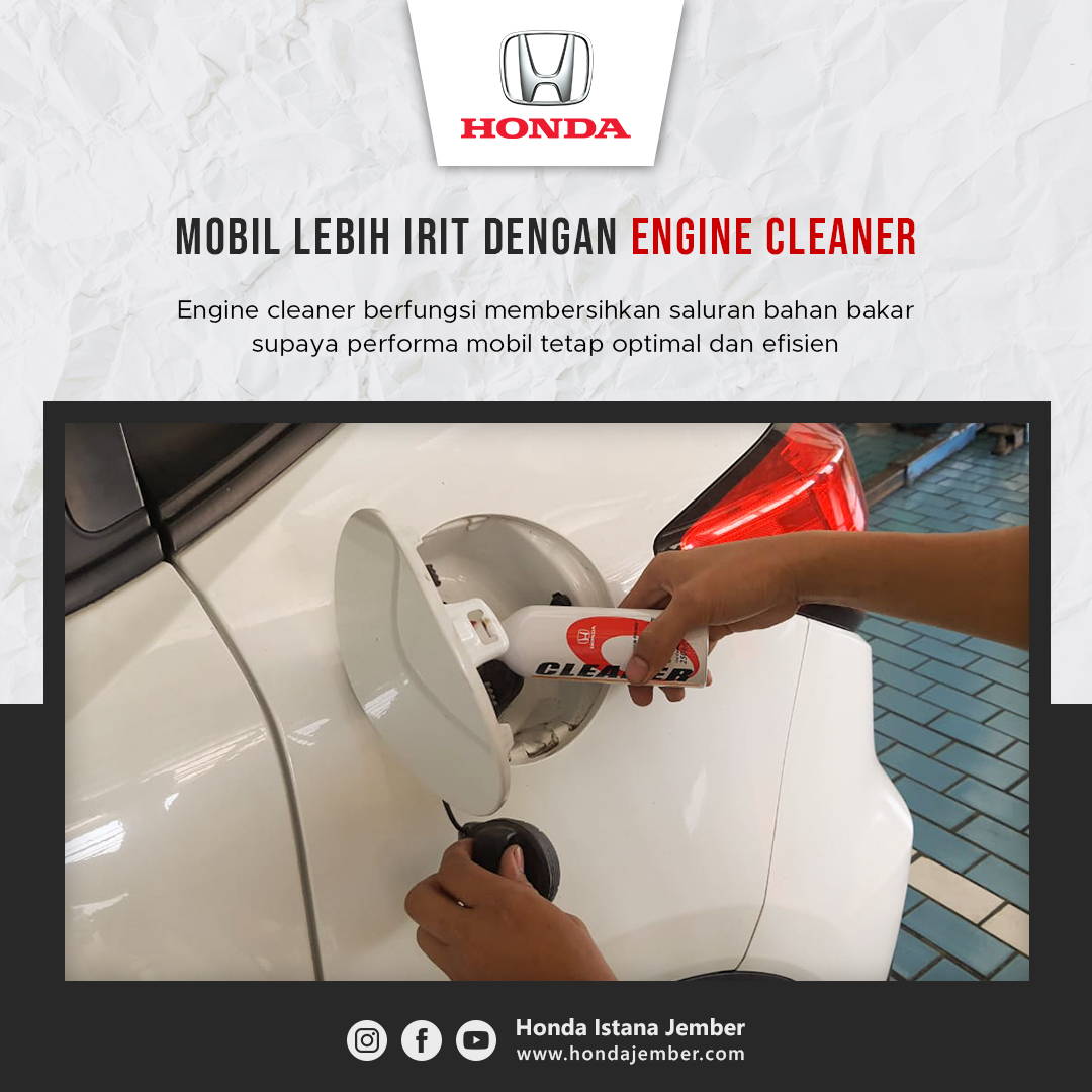 Mobil Lebih Irit Dengan Engine Cleaner