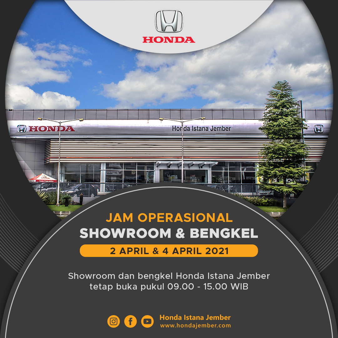 Jam Operasional Honda Istana Jember