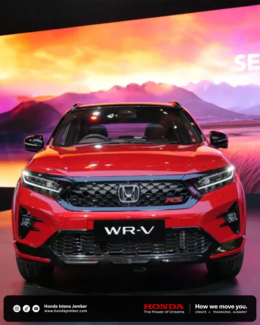 New Honda WR-V dipamerkan di ajang IIMS 2026