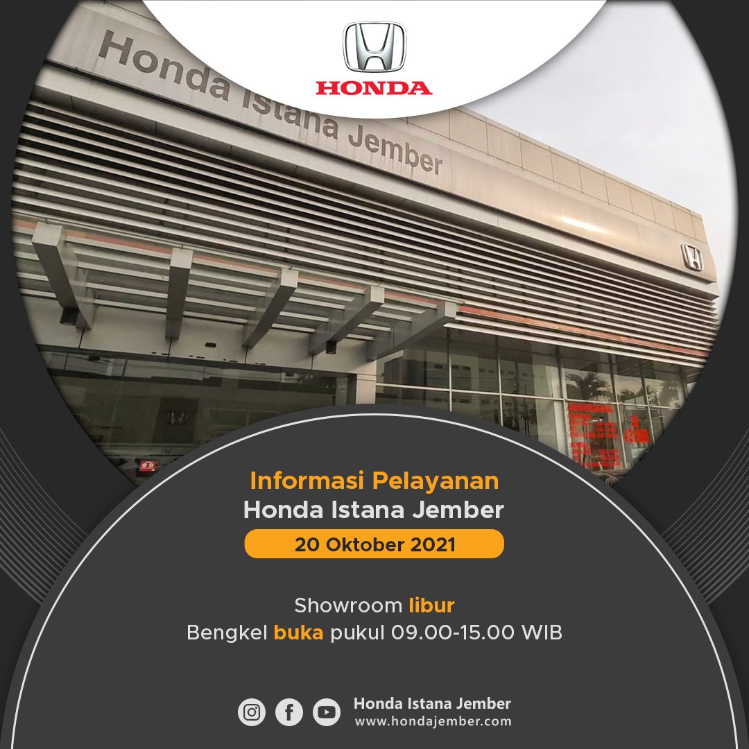 Informasi Pelayanan Honda Istana Jember