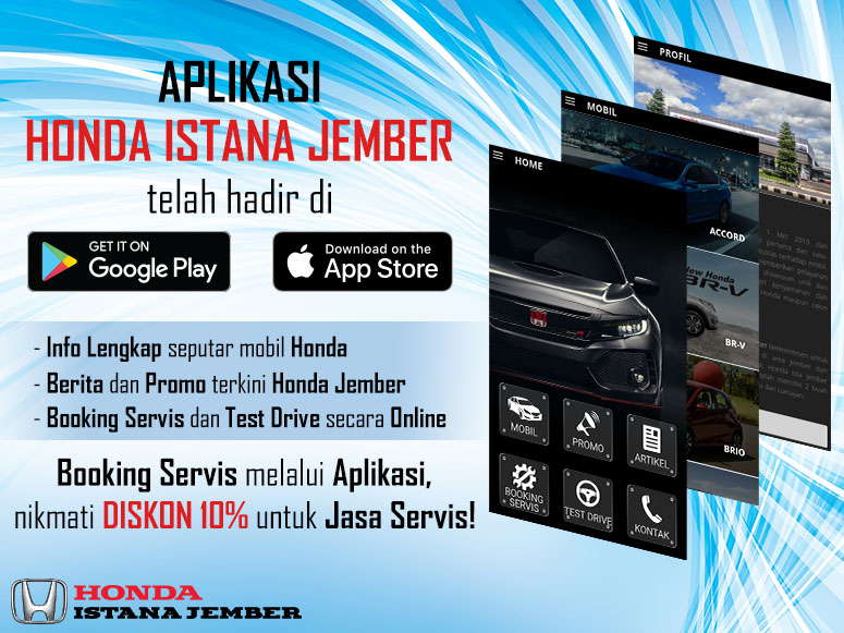 Aplikasi Honda Istana Jember untuk Android dan iOS