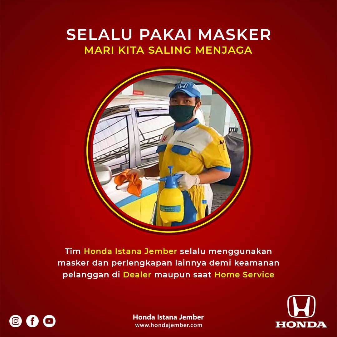 Mari Saling Jaga, Pakailah Masker