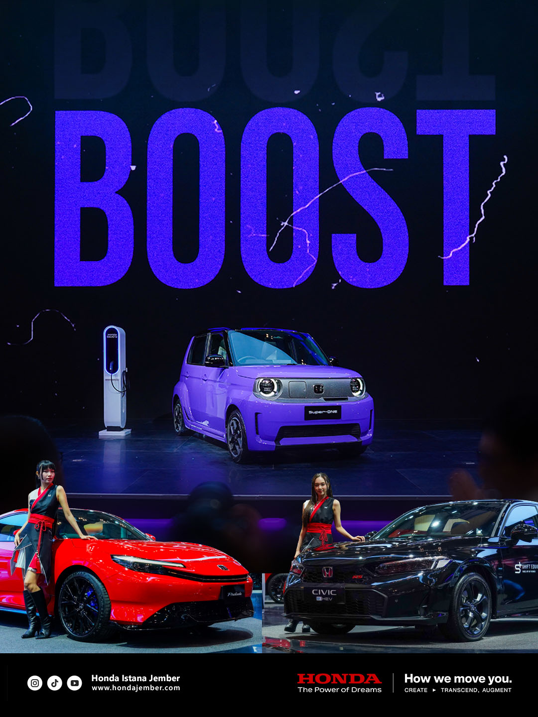 Honda memperkenalkan Honda Super-ONE di GIIAS 2026