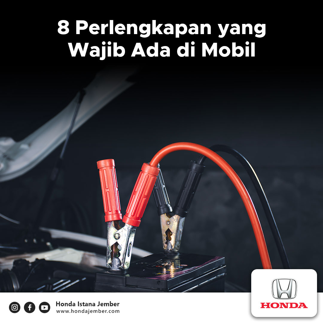 8 Perlengkapan yang Wajib Ada di Mobil