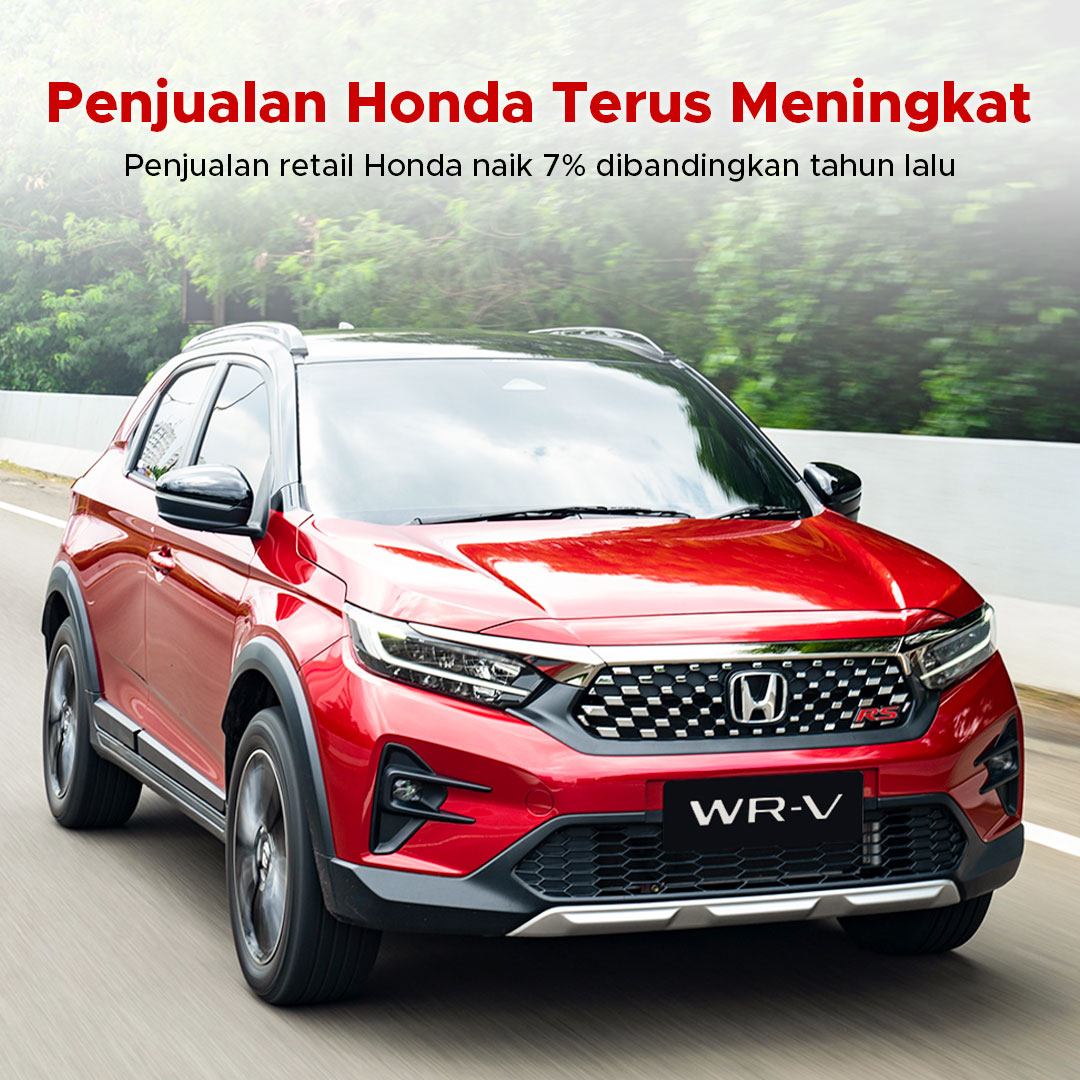 Penjualan Honda Meningkat