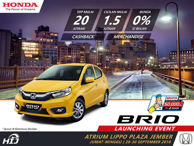 Launching Event All New Honda Brio