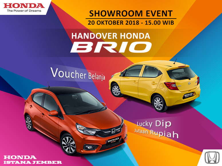 Handover Honda Brio Jember