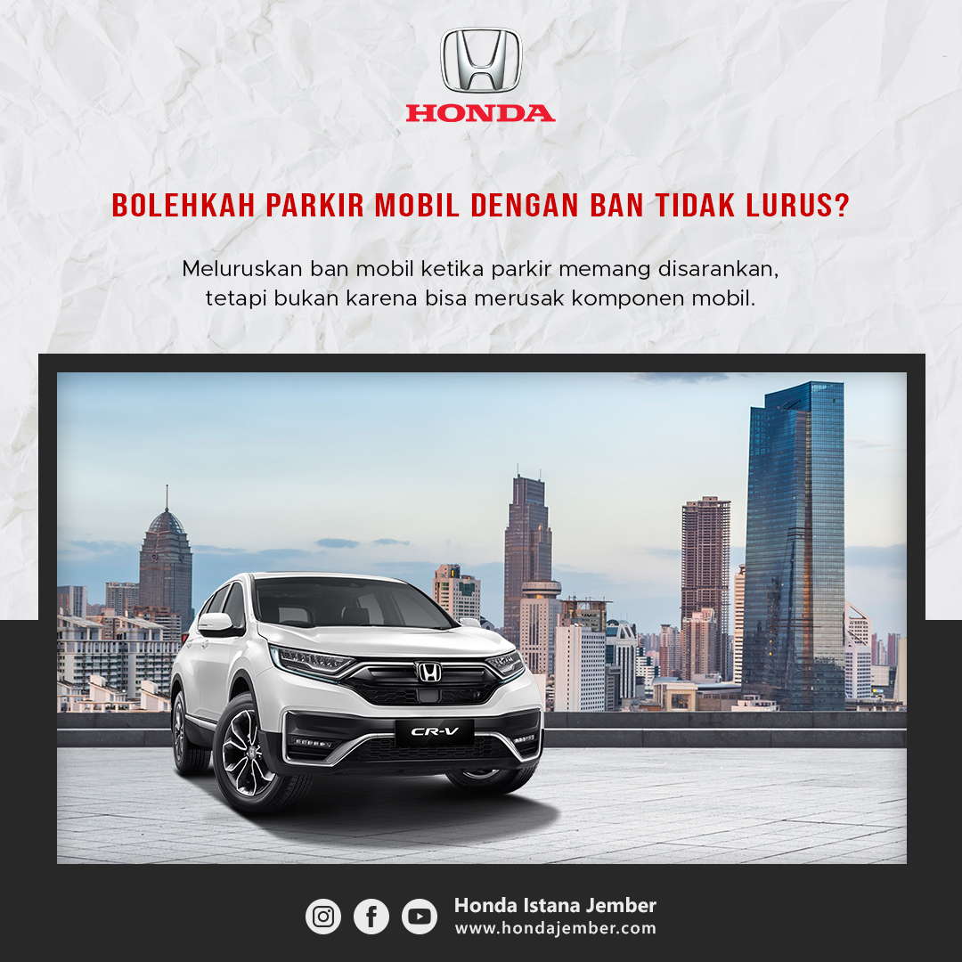 Bolehkah Parkir Mobil dengan Ban Tidak Lurus?