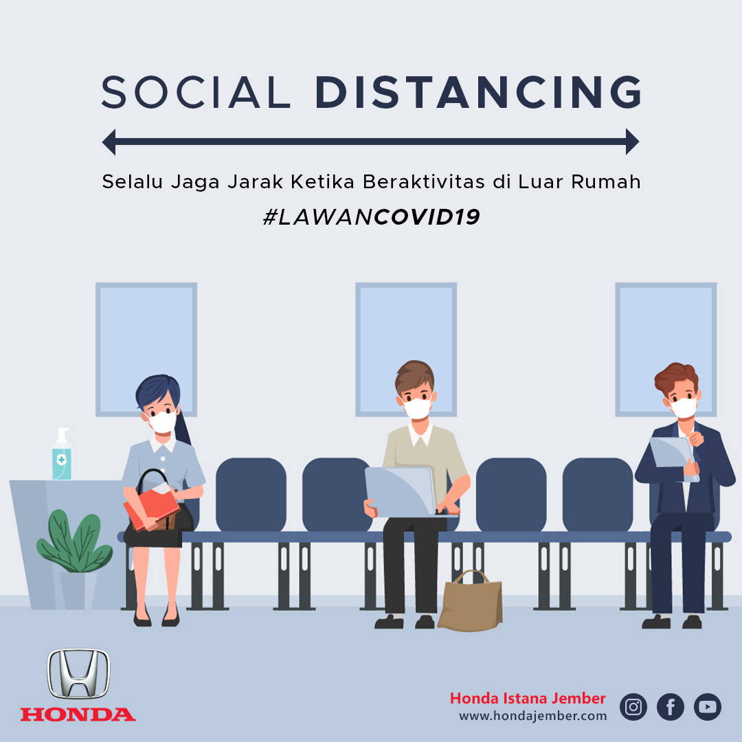 Social Distancing, Jaga Jarak di Masa Pandemi