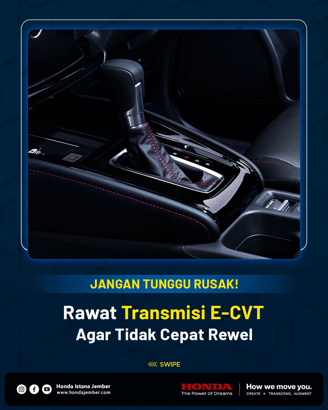 Cara merawat transmisi E-CVT