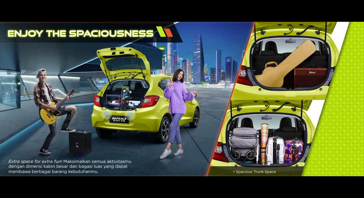 Fitur New Honda Brio