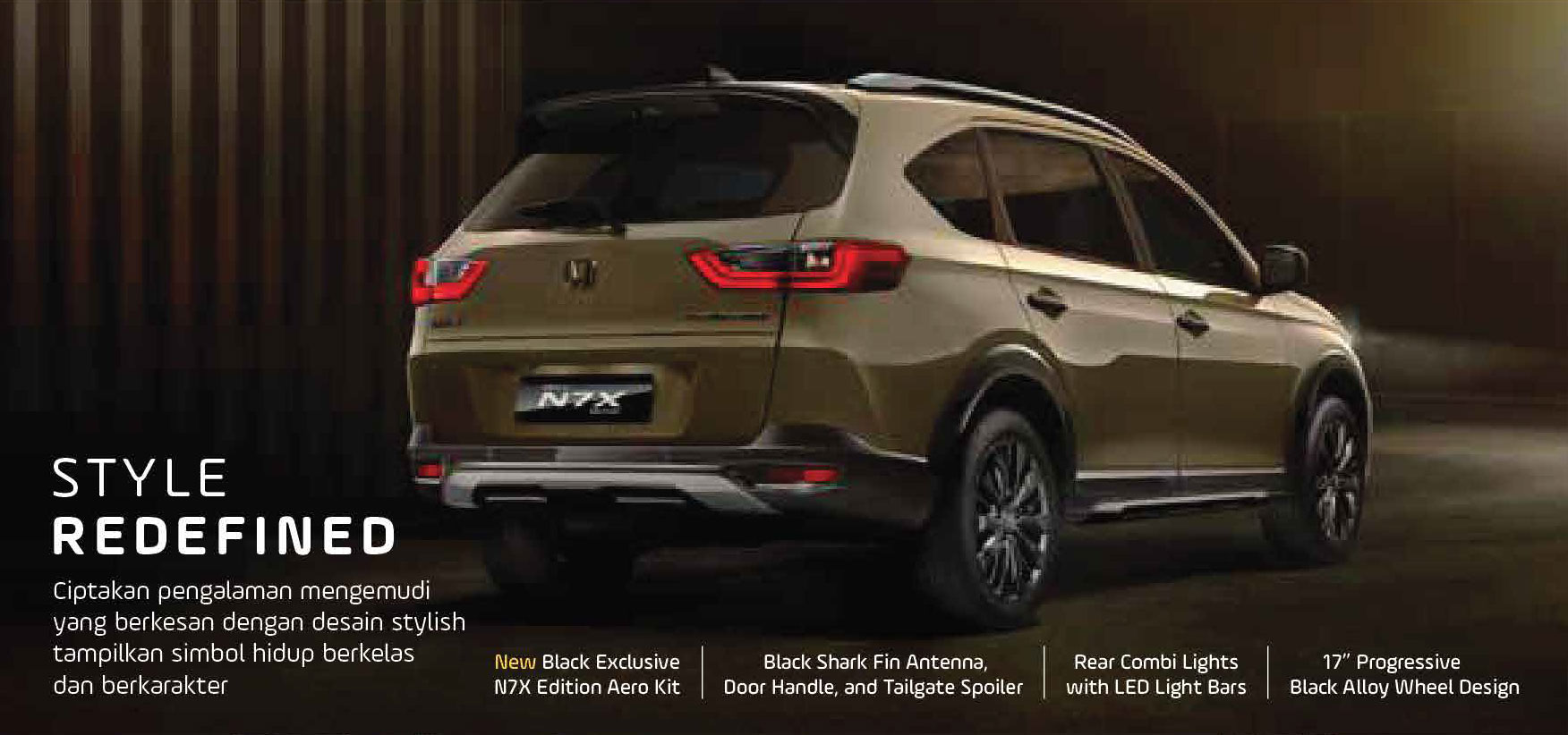 Fitur New Honda BR-V N7X