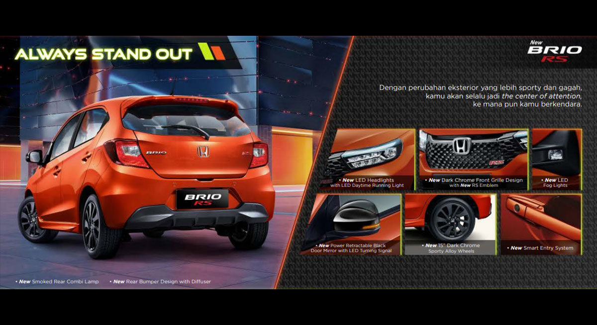 Fitur New Honda Brio