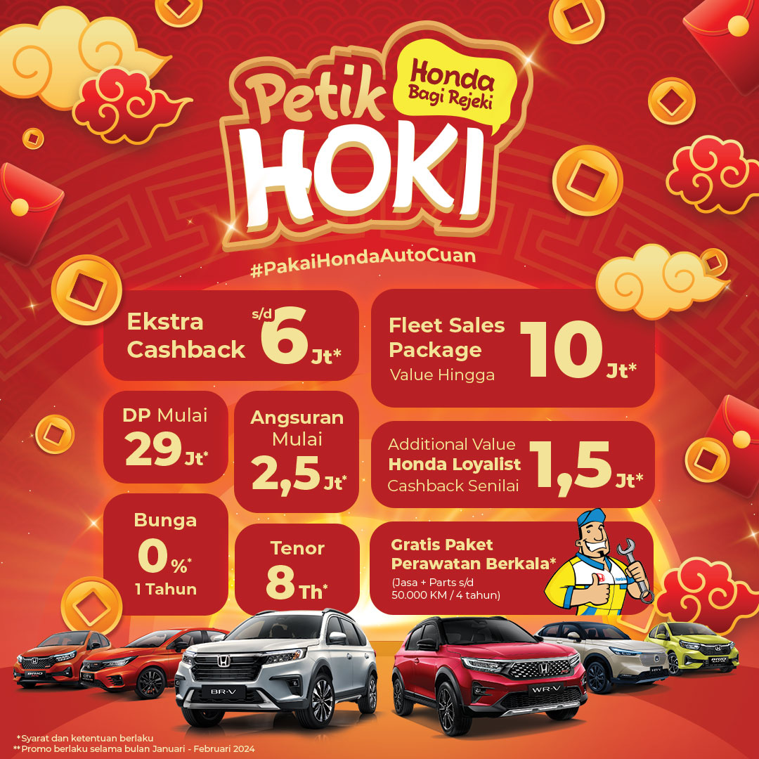 Petik Hoki: Honda Bagi Rejeki