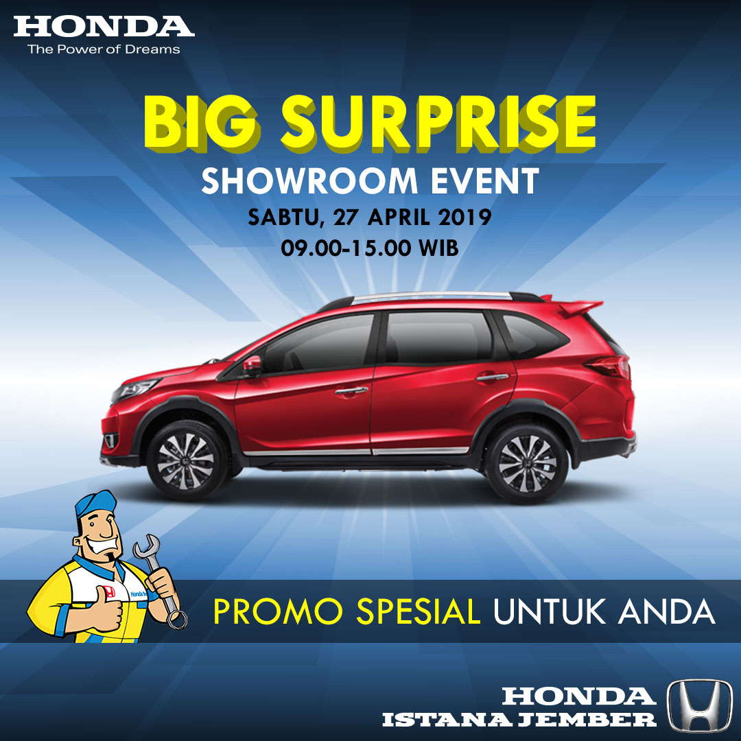 Showroom Event Honda Istana Jember 27 April 2019