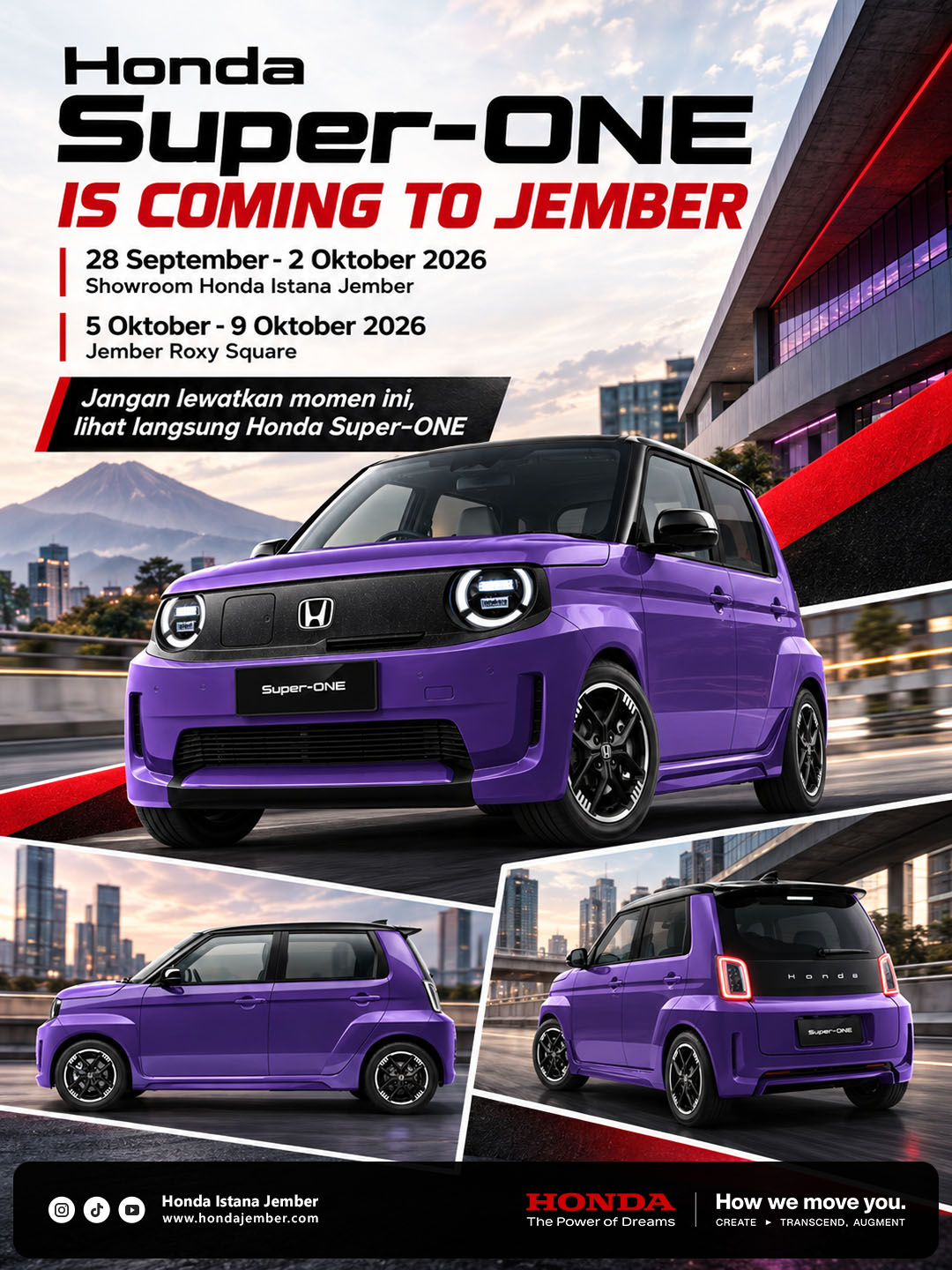 Honda Super-ONE hadir di Jember