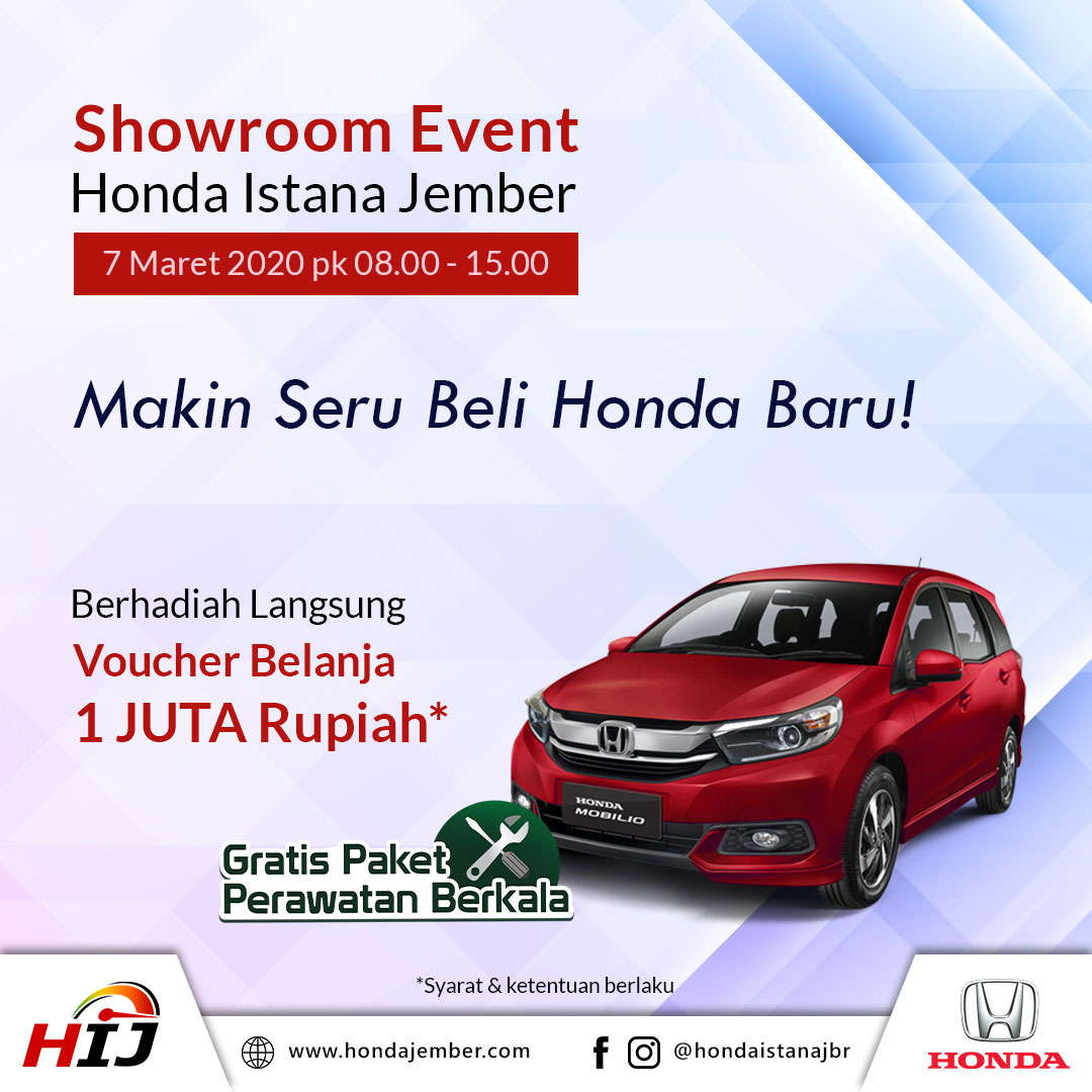 Showroom Event 7 Maret 2020