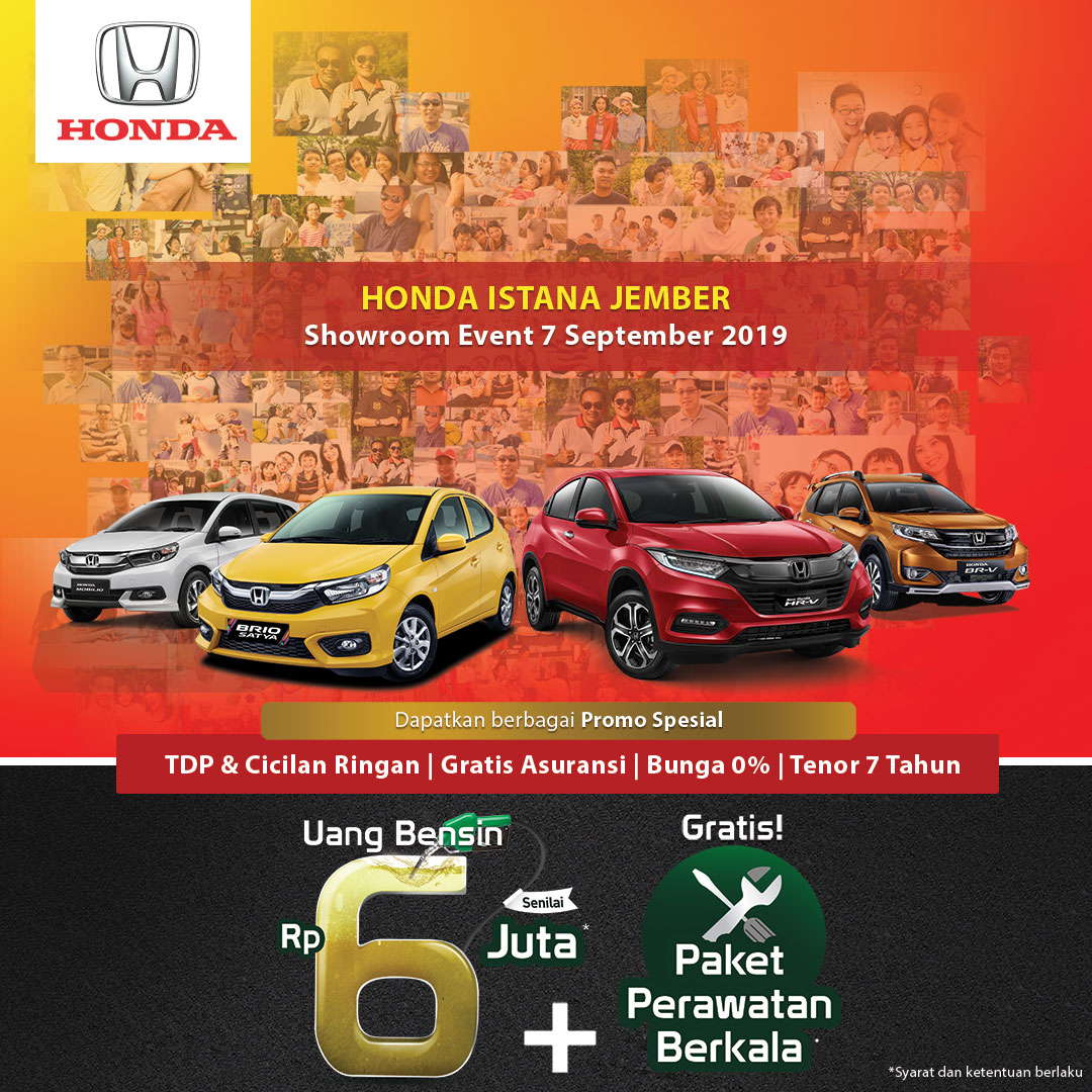 Showroom Event Honda Istana Jember 7 September 2019