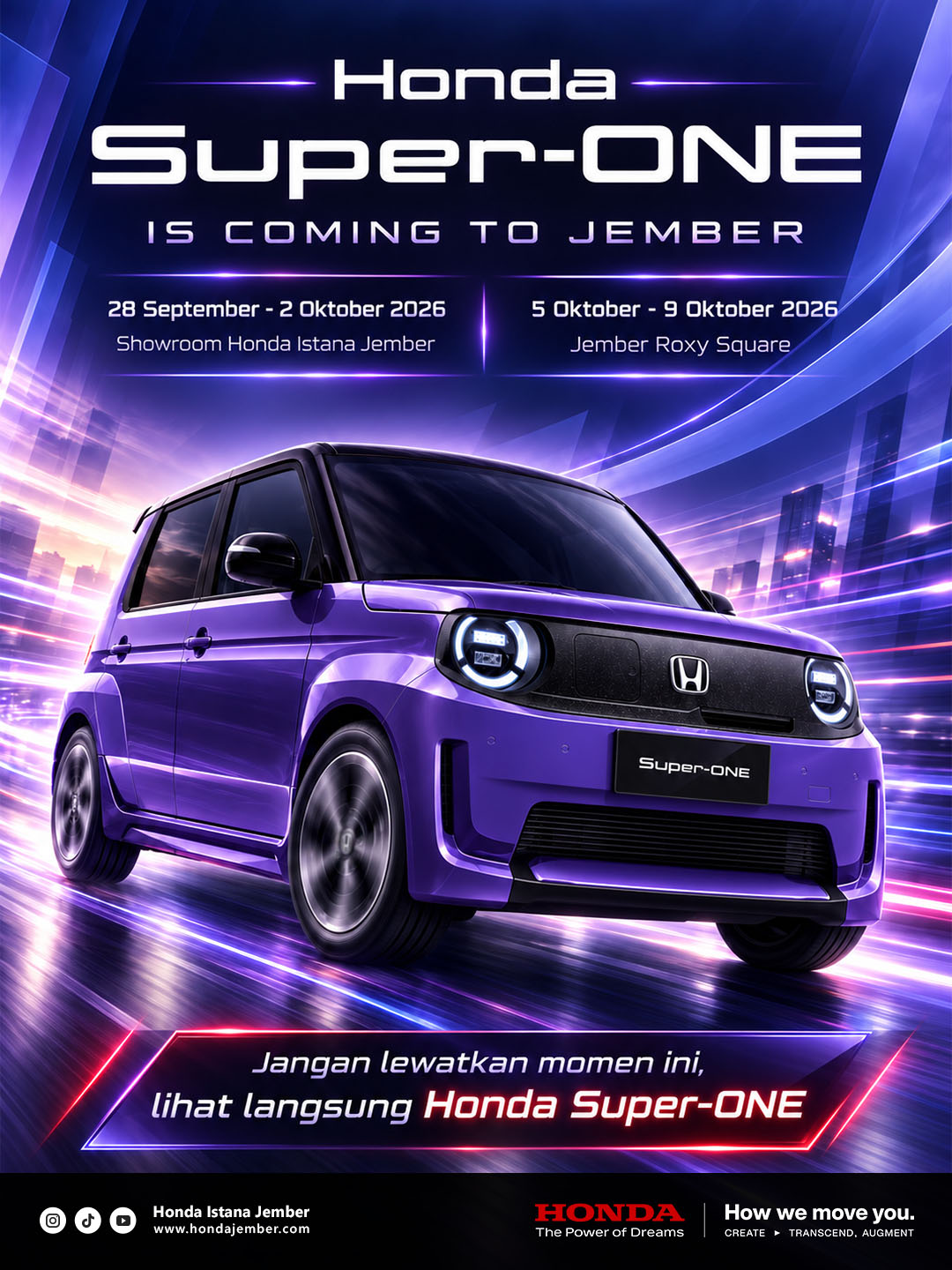 Honda Super-ONE hadir di Jember