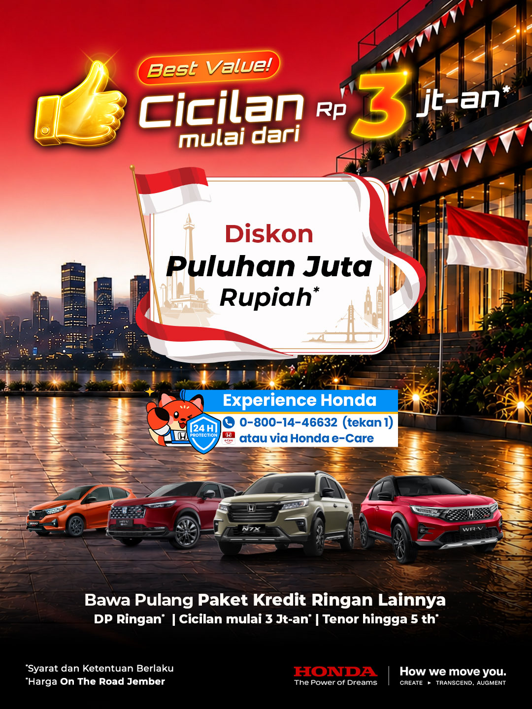 Ganti Baru ke Honda WR-V