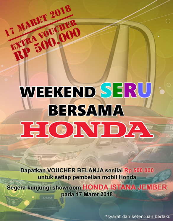 Weekend Seru Bersama Honda Istana Jember