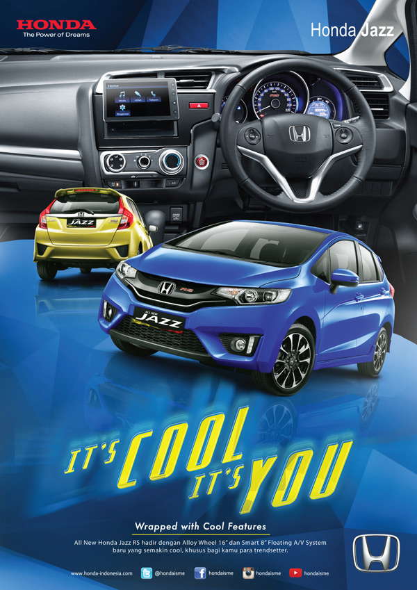 All New Honda Jazz, It's Cool It's You