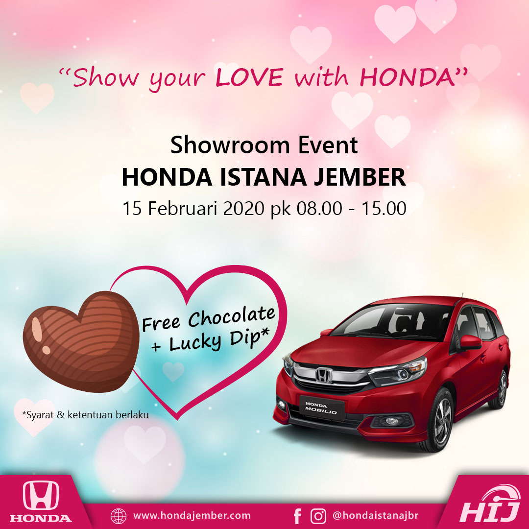 Showroom Event Spesial Valentine