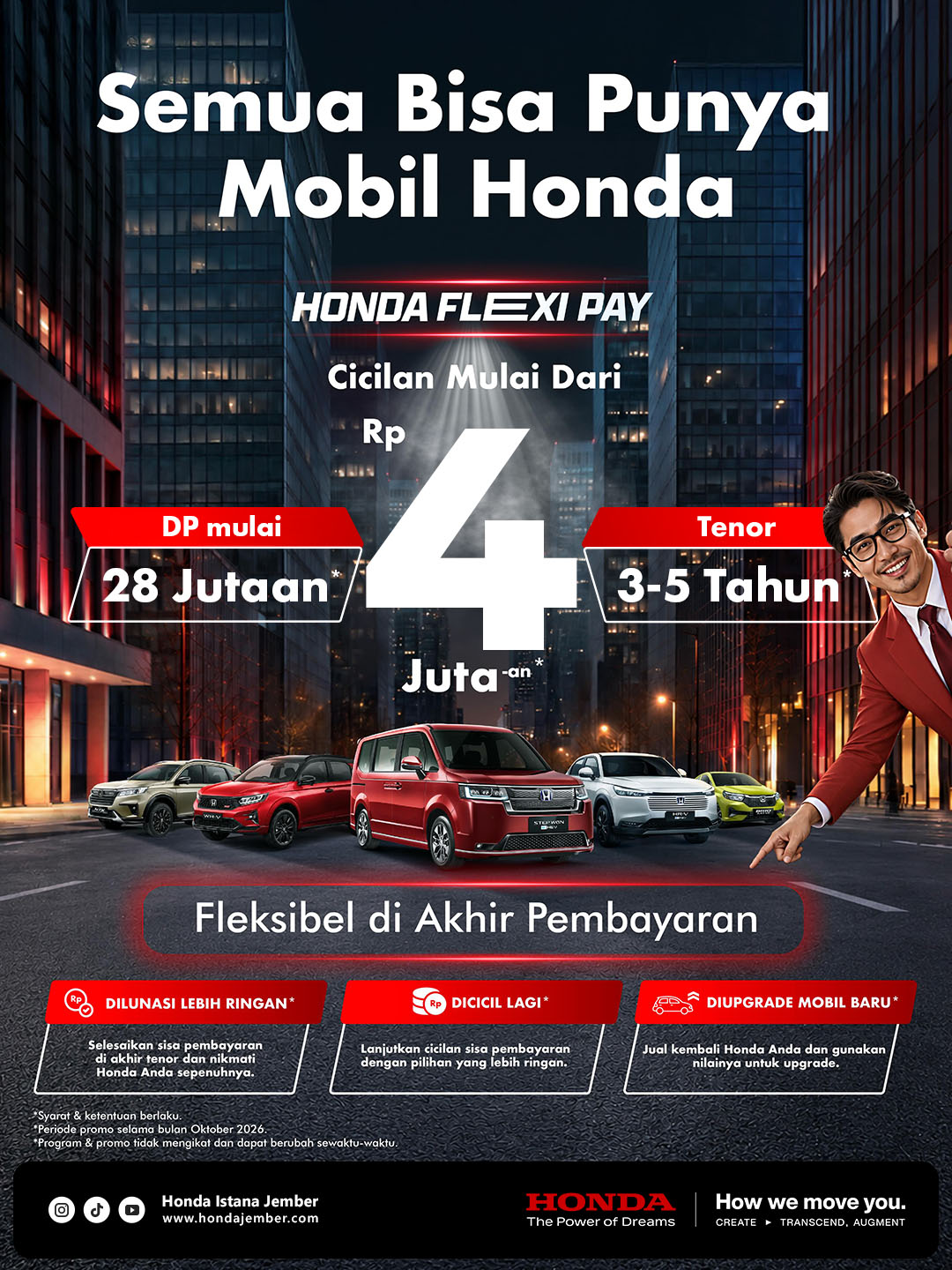 Promo Honda Flexi Pay Oktober 2026